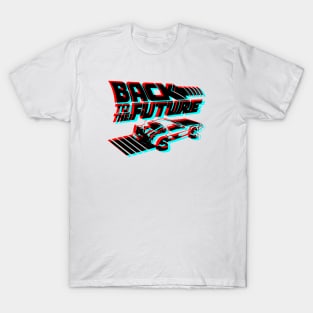 BACK TO THE FUTURE - Retro 3D glasses style T-Shirt